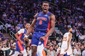 NBA 活塞隊中鋒杜倫(Jalen Duren)對戰騎士完成暴力灌籃